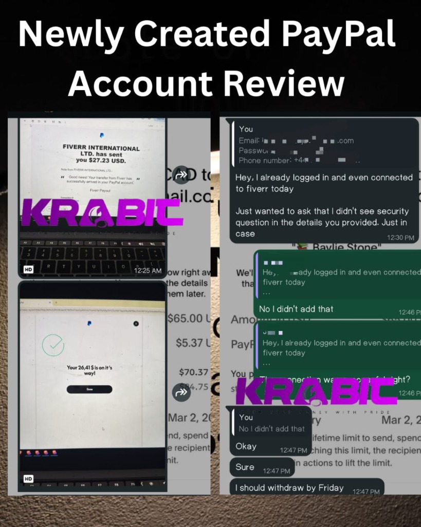 UK PayPal Fiverr Setup